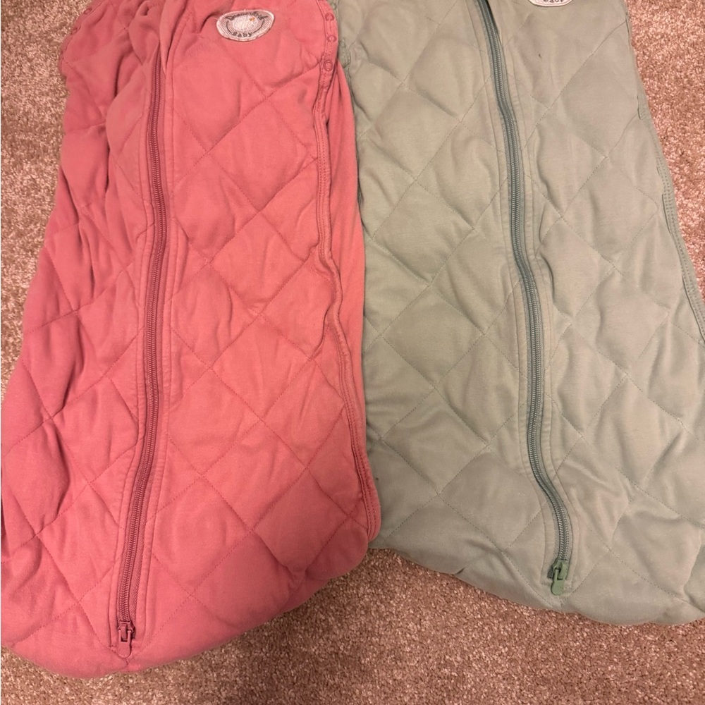 Dreamland sleepsacks - Pink and Green